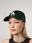 Бейсболка AMERICAN NEEDLE арт. SMU674J-LOSA Los Angeles Angels Ballpark MILB (темно-зеленый)